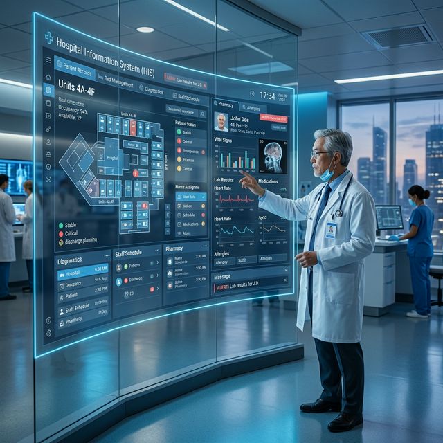 Sistema HIS para hospitales